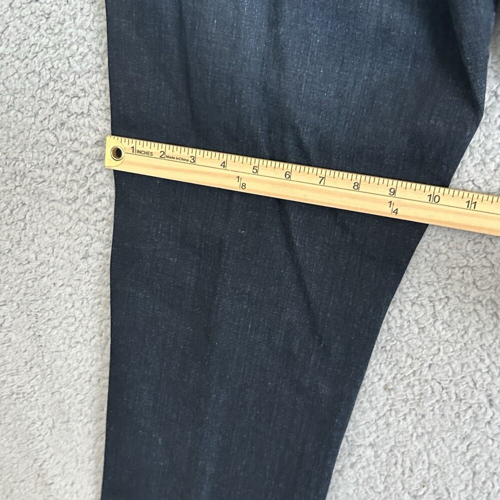 IZOD Comfort Stretch Straight Mens Jeans 34x30 (34X28) Fit Dark Wash Blue Denim - Picture 11 of 13